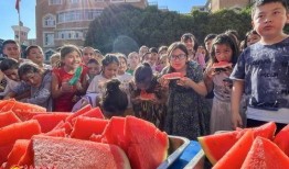 儿童吃瓜比赛视频,儿童吃瓜大赛欢乐瞬间大盘点